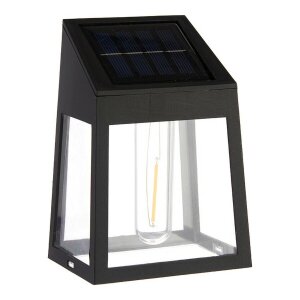 Solarlampe Schwarz Kunststoff (6,6 x 13 x 9,3 cm)