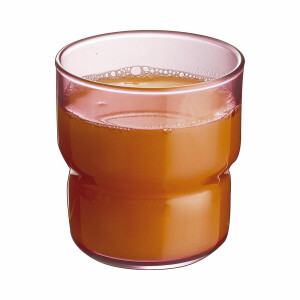 Becher Arcoroc Log Brush Orange Glas (22 cl) (6 Stück)