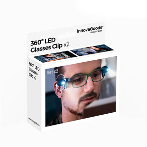 360º LED Leselicht für die Brille InnovaGoods 2...