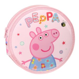 Federmäppchen Peppa Pig Having Fun rund Rosa (18...