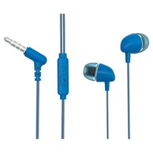Kopfhörer mit Mikrofon TM Electron Blau