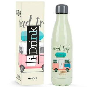Thermosflasche iTotal Road Trip Edelstahl 500 ml