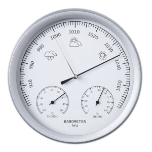 Nature 3-in-1 Barometer mit Thermometer und Hygrometer 20...