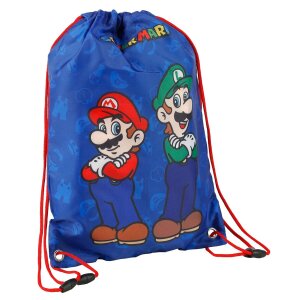 Rucksacktasche mit Bändern Super Mario & Luigi...