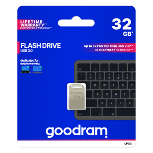 Pendrive GoodRam Executive Grau Silberfarben 32 GB