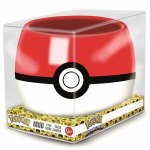 Tasse mit Box Pokémon Pokeball aus Keramik 360 ml
