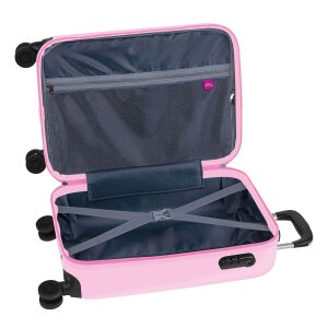 Koffer für die Kabine Disney Princess princesas disney Rosa 20 20 L 34,5 x 55 x 20 cm