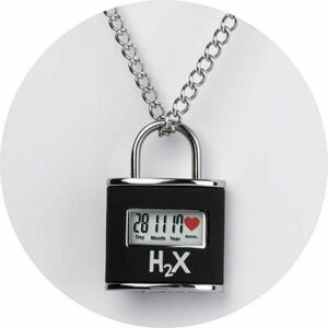 Damenuhr H2X IN LOVE - ANNIVERSARY DATA ALARM