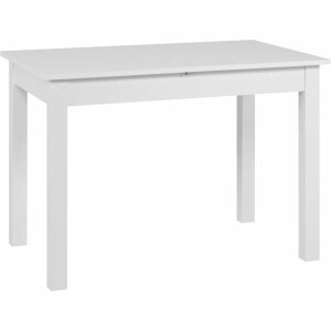 Asuziehbarer Tisch 110/150 x 75 x 70 cm Weiß Metall