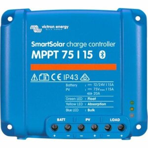 Kontroller Victron Energy SmartSolar MPPT 75/15 12/24 V...
