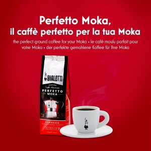 Italienische Kaffeemaschine Bialetti 0006936 Metall...