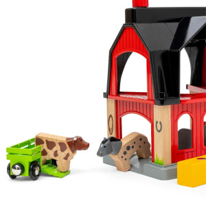 Spielzeug-Set Ravensburger Animal barn Holz