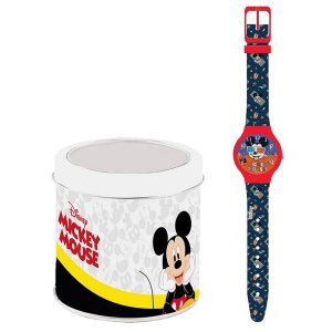 Disney Uhr Walt Kid Modell Mickey Mouse - Tin Box...