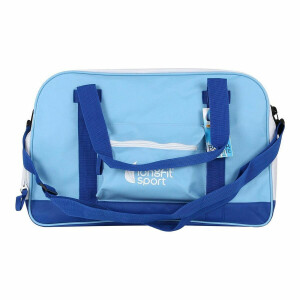 Sporttasche mit Schuhhalterung LongFit Care Blau/Weiß (2 Stück)