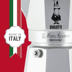 Italienische Kaffeemaschine Bialetti Aluminium
