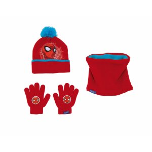 Mütze, Handschuhe und Halstuch Spider-Man Great...