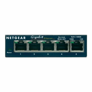 Schalter für das Büronetz Netgear GS105GE 5P...