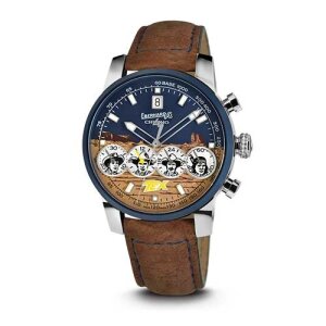 Eberhard Luxus Uhr Modell 4 Tex Willer Chrono Limited...