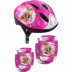 Helm und Knieschützer Kit Barbie