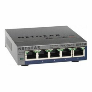 Schalter für das Büronetz Netgear GS105E-200PES...