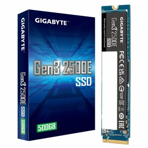 Festplatte Gigabyte Gen3 2500E SSD 500GB 500 GB SSD SSD