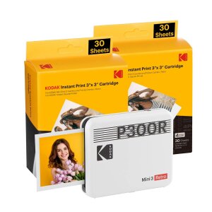 Fotografischer Drucker Kodak MINI 3 RETRO P300RW60...