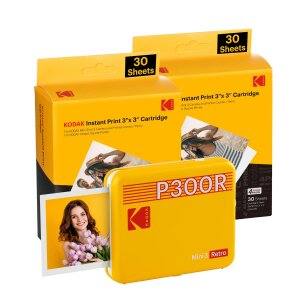 Fotografischer Drucker Kodak MINI 3 RETRO P300RY60 Gelb
