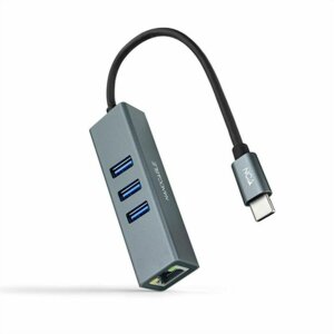 USB-zu-Ethernet-Adapter NANOCABLE 10.03.0408 Grau