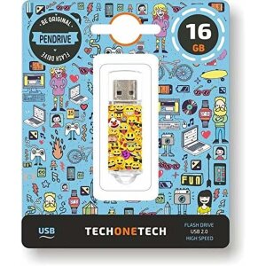 USB Pendrive Tech One Tech Emojis 16 GB